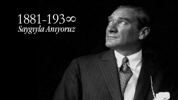 10 Kasım Atatürkü Anma Töreni